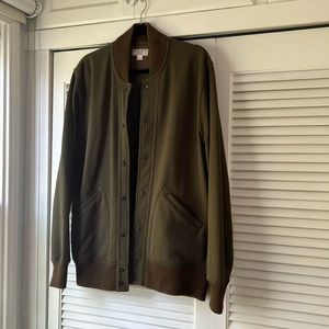 J Crew (Wallace & Barnes) olive bomber jacket - Men’s M